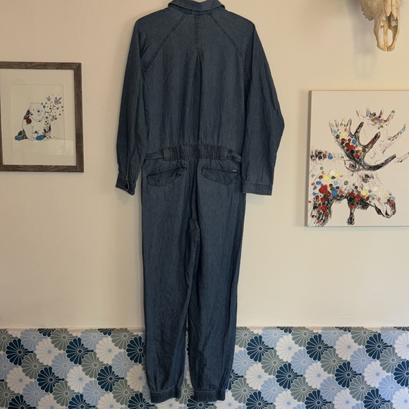 💚PRANA💚 Penderbrook Jogger Style, 100% Organic Cotton Jumpsuit, Size M - Picture 3 of 15
